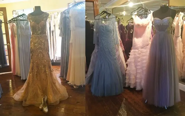 Patricia Souths Bridal - Formal Gown Shop - Inside