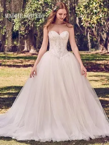 Maggie Sottero Benton 8MC504 1 Maggie Sottero Benton 8MC504 Straples Wedding