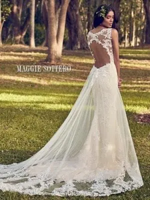 Maggie Sottero Bernadine 8MN499 Lace Wedding Dress