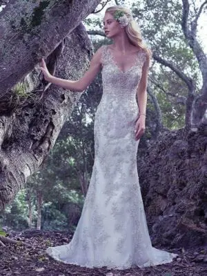 Maggie Sottero Greer 6MG799 Lace Wedding Gown