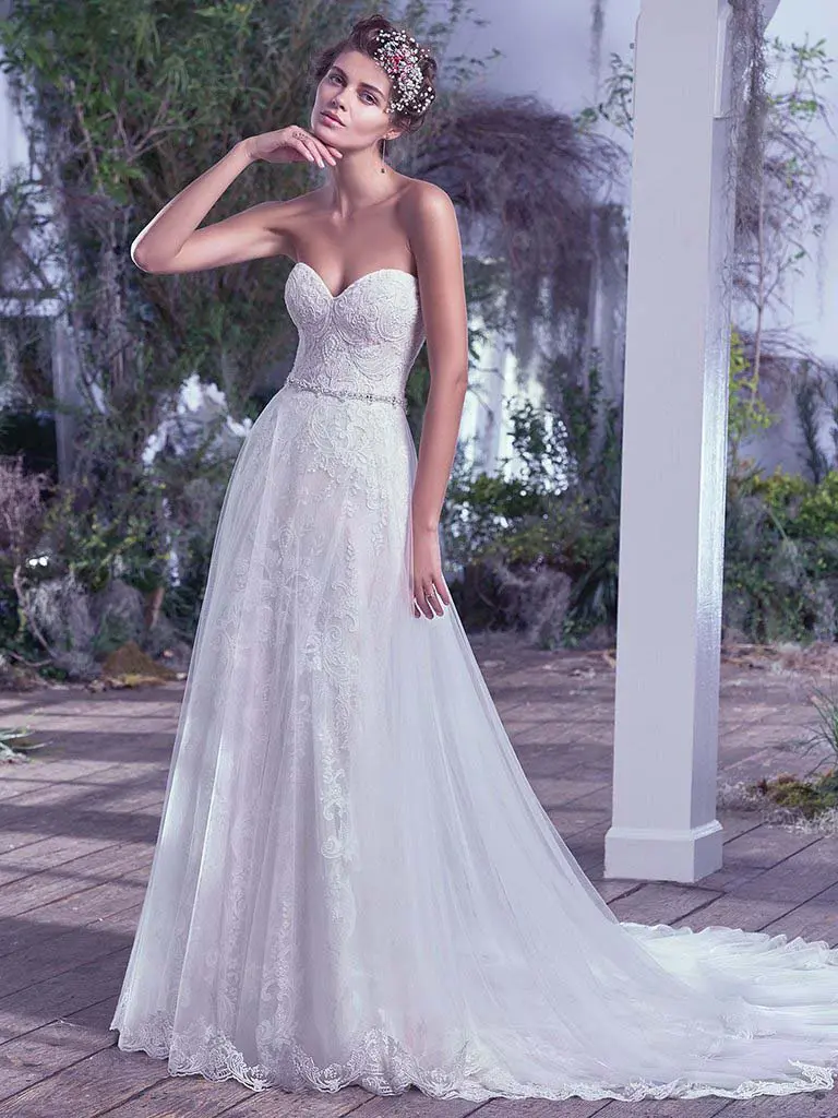 Maggie Sottero Mirelle 6MT765 1 Maggie Sottero Mirelle 6MT765 Wedding Gown