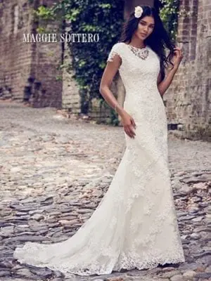 Maggie Sottero Stacey 8MC487 Lace Wedding dress