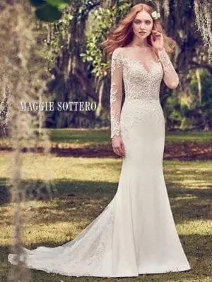 Maggie Sottero Toccara 8MS495 Lace Wedding Dress