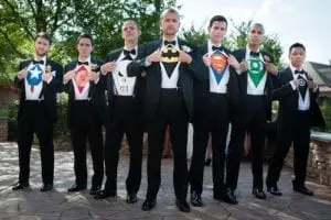 groomsmen superheros