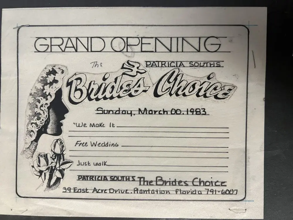 Patricia South Bridal and Formal History