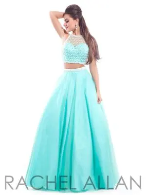 Rachel Allen 6906 Mint Prom Dress