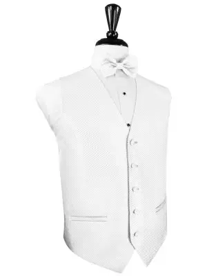 Venetian White Vest - XS - VEWHTV - Full-Back or Backless